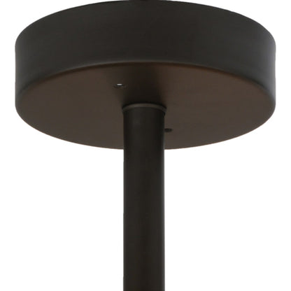 Meyda Tiffany Smythe Craftsman 8 Light 44" Wide Semi-Flush Drum Ceiling Fixture