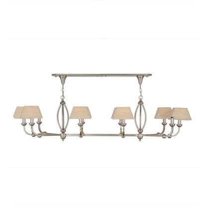 Meyda Tiffany Cesta 10 Light 58" Wide Linear Chandelier