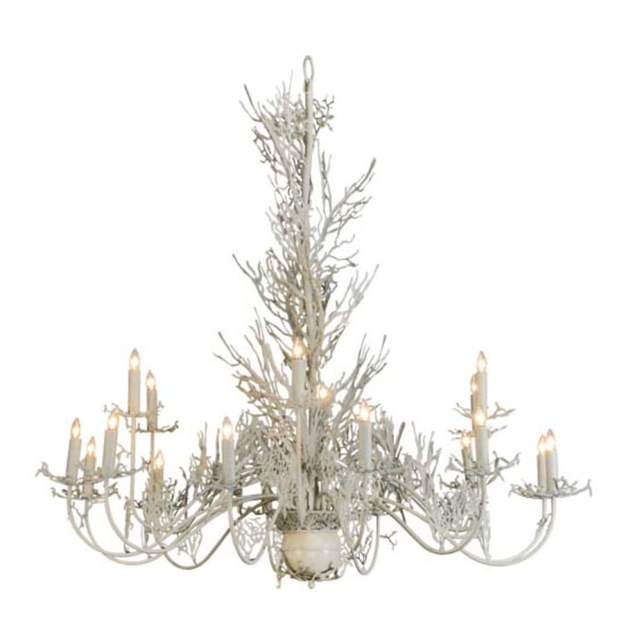 Meyda Tiffany Coral 18 Light 72" Wide Candle Style Chandelier