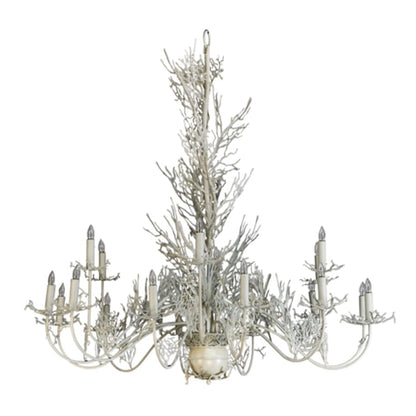 Meyda Tiffany Coral 18 Light 72" Wide Candle Style Chandelier