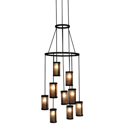 Meyda Tiffany Cartier 9 Light 35" Wide Ring Chandelier
