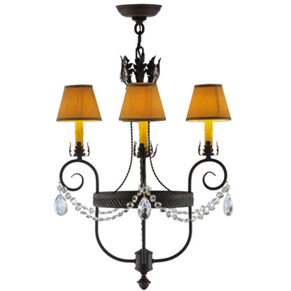 Meyda Tiffany Antonia 4 Light 19" Wide Multi Light Pendant