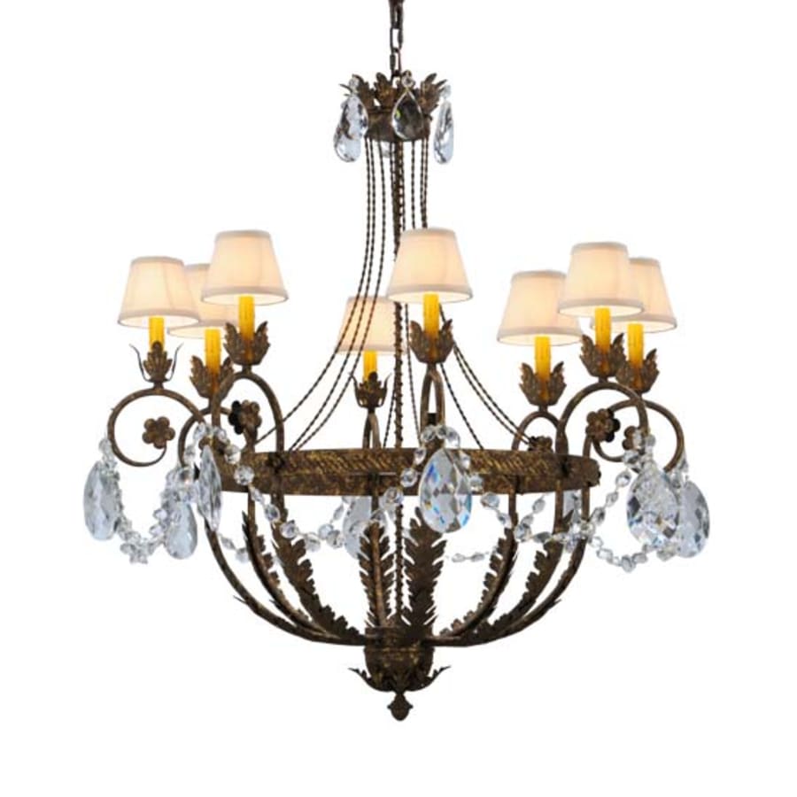 Meyda Tiffany Antonia 8 Light 39" Wide Chandelier