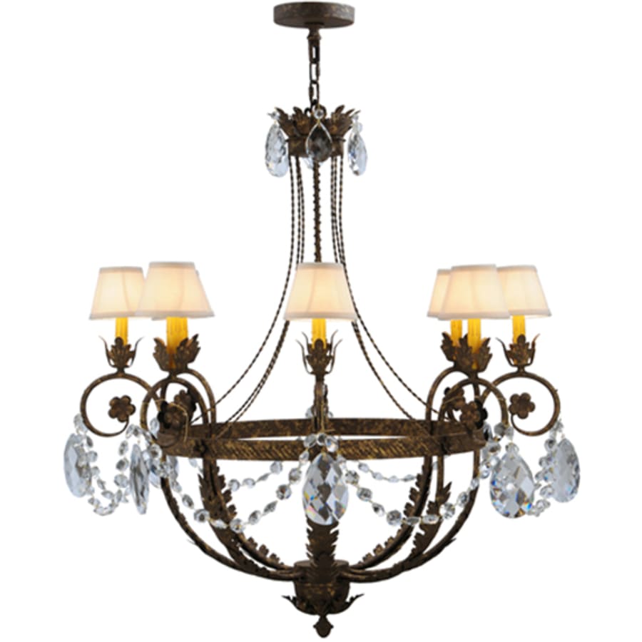 Meyda Tiffany Antonia 8 Light 39" Wide Chandelier
