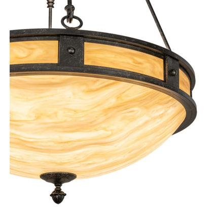 Meyda Tiffany Capella 6 Light 28" Wide Pendant
