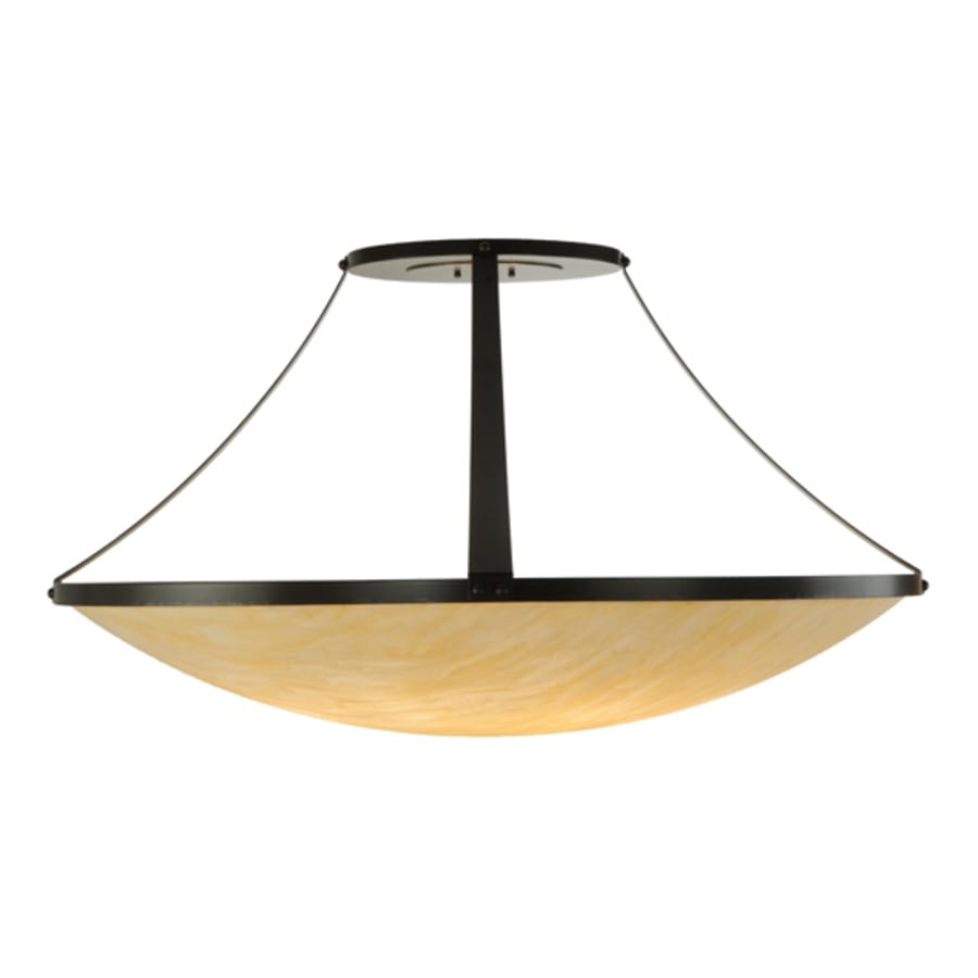 Meyda Tiffany Urban 8 Light 44" Wide Semi-Flush Bowl Ceiling Fixture