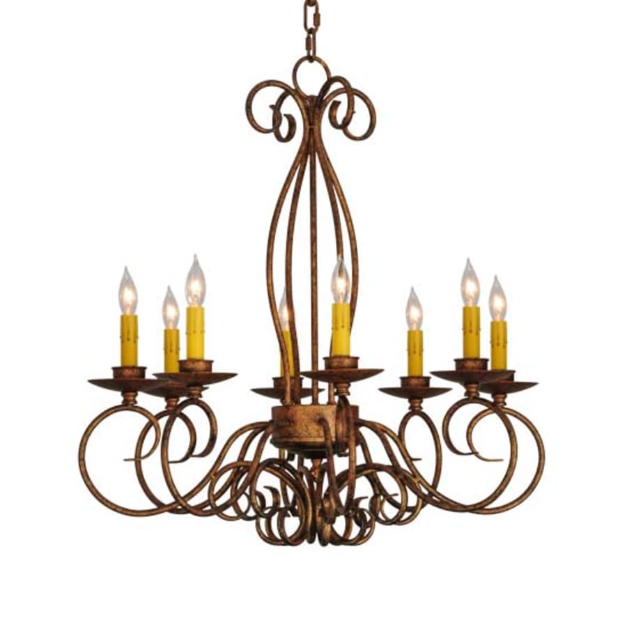 Meyda Tiffany Elisha 8 Light 26" Wide Taper Candle Style Chandelier