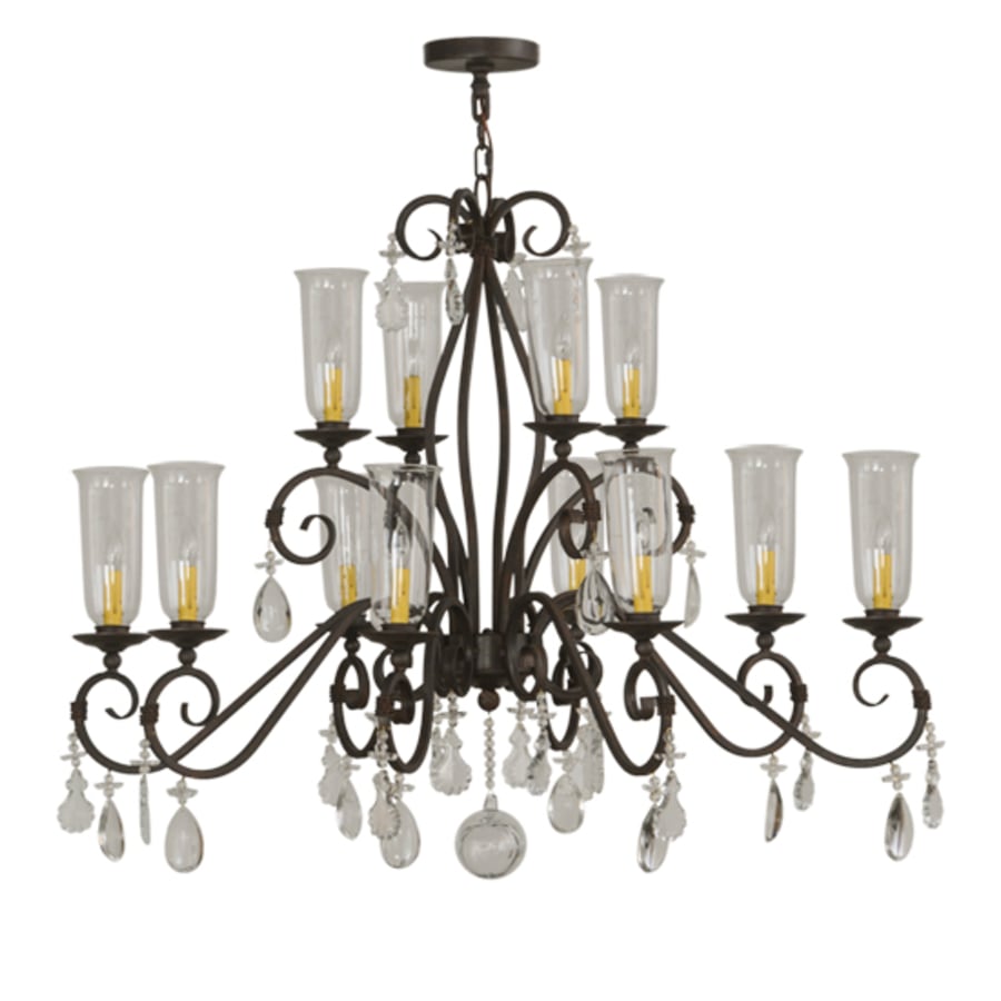 Meyda Tiffany Zola 12 Light 49" Wide Crystal Chandelier