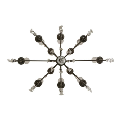 Meyda Tiffany Zola 12 Light 49" Wide Crystal Chandelier