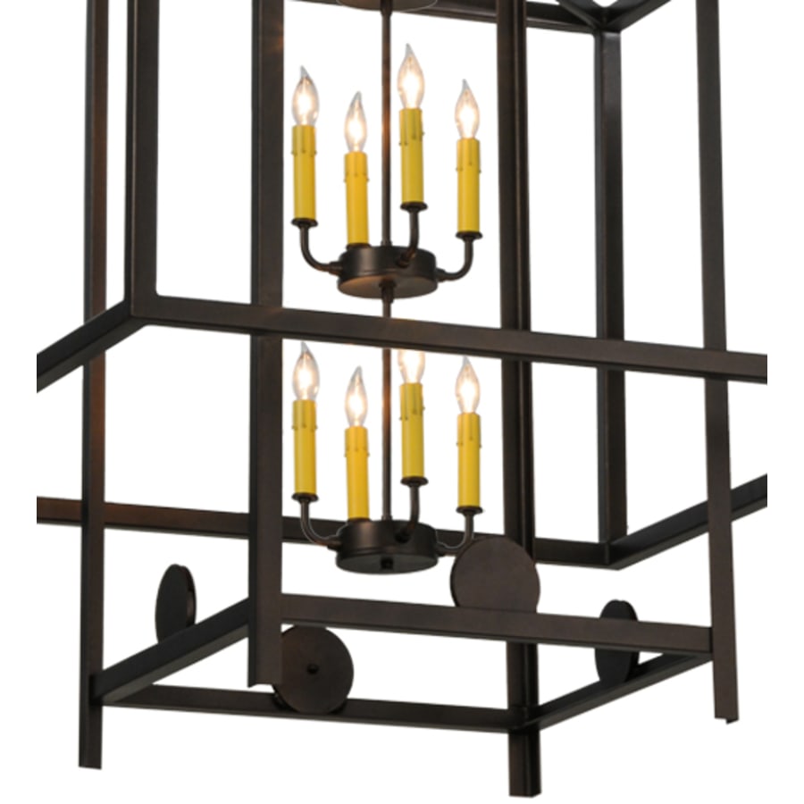 Meyda Tiffany Uma 12 Light 51" Wide Taper Candle Pendant