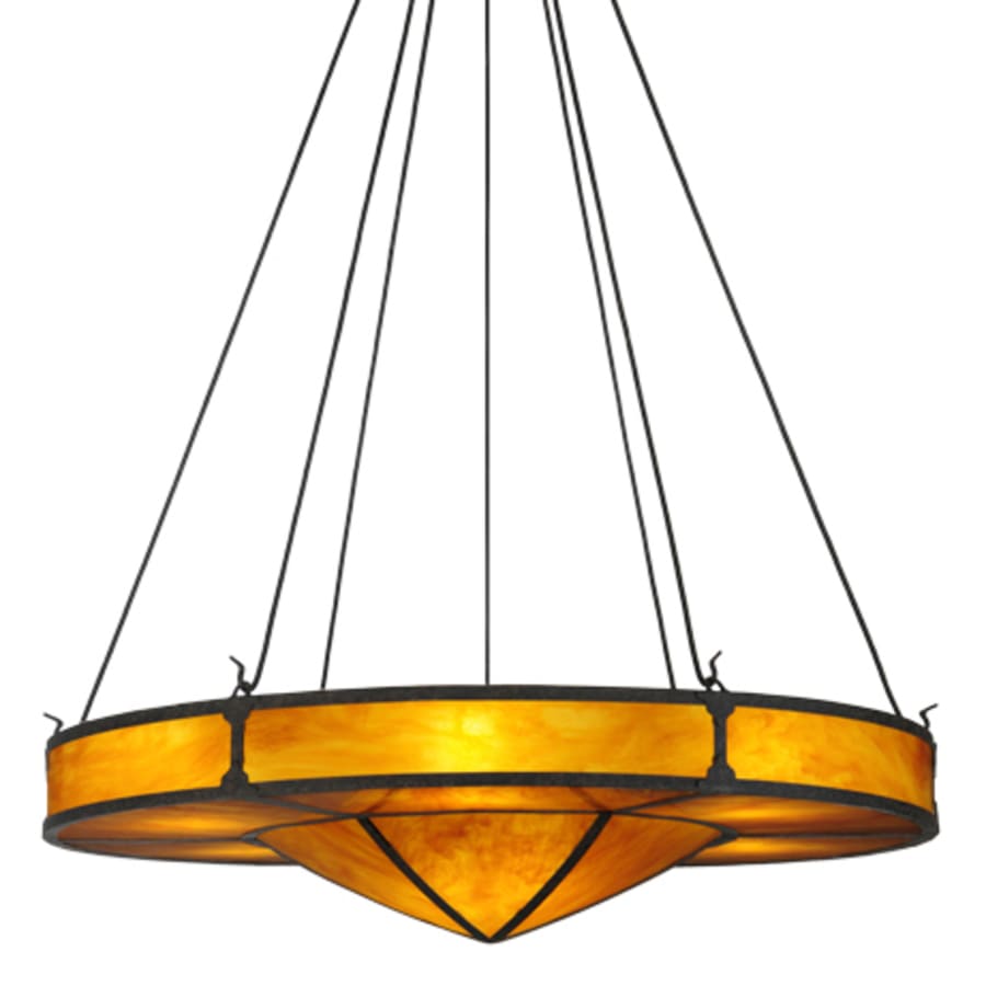 Meyda Tiffany Timber 8 Light 48" Wide Drum Chandelier