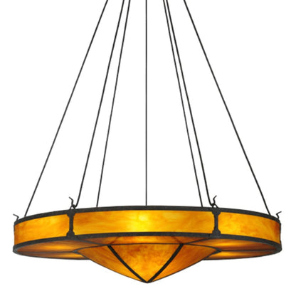 Meyda Tiffany Timber 8 Light 48" Wide Drum Chandelier