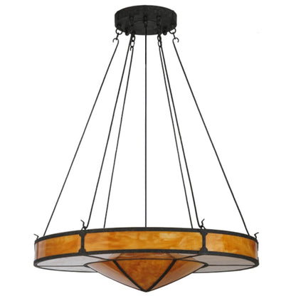 Meyda Tiffany Timber 8 Light 48" Wide Drum Chandelier