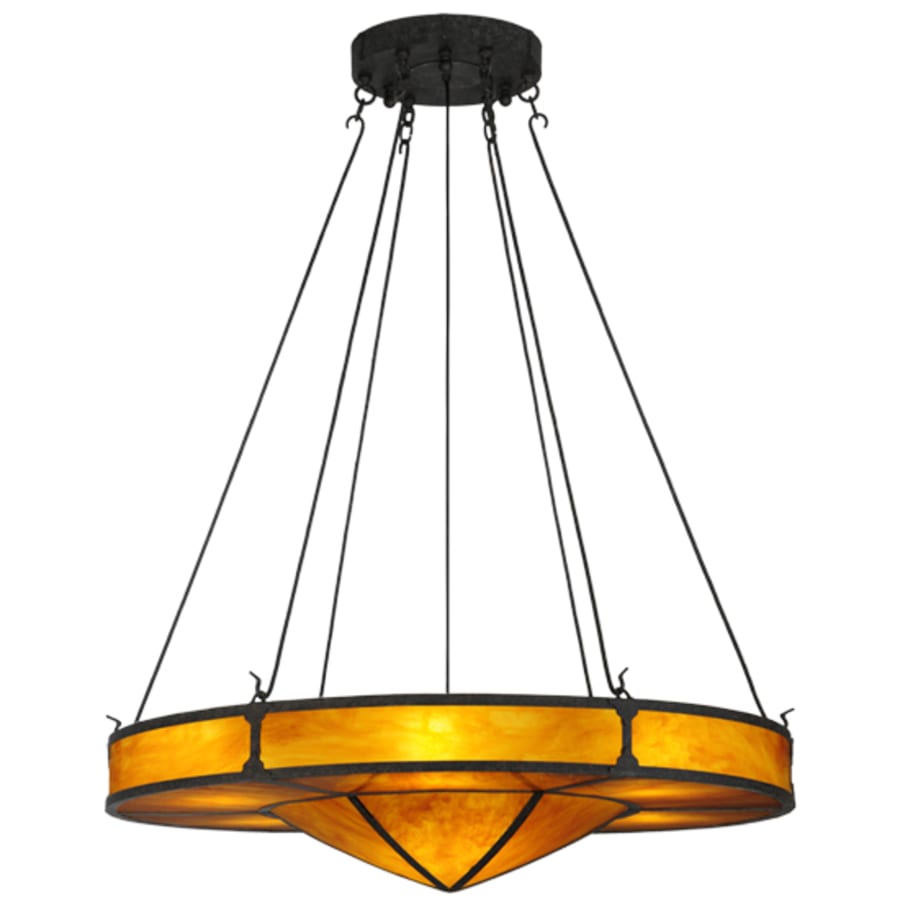 Meyda Tiffany Timber 8 Light 48" Wide Drum Chandelier