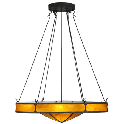 Meyda Tiffany Timber 8 Light 48" Wide Drum Chandelier