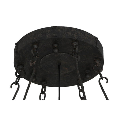 Meyda Tiffany Timber 8 Light 48" Wide Drum Chandelier