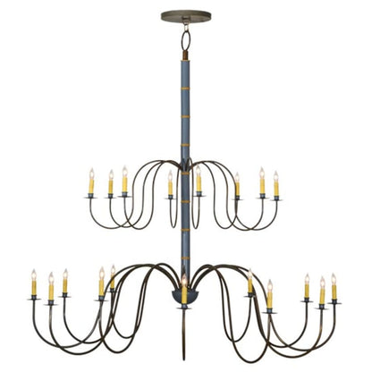 Meyda Tiffany Marseille 20 Light 68" Wide Taper Candle Style Chandelier