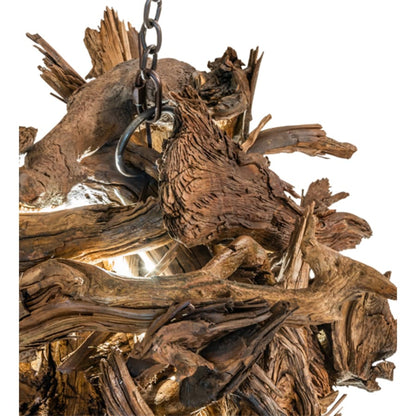 Meyda Tiffany Driftwood 38" Wide Abstract Pendant
