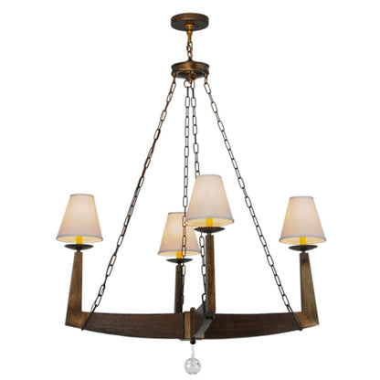 Meyda Tiffany Arendal 4 Light 42" Wide Chandelier