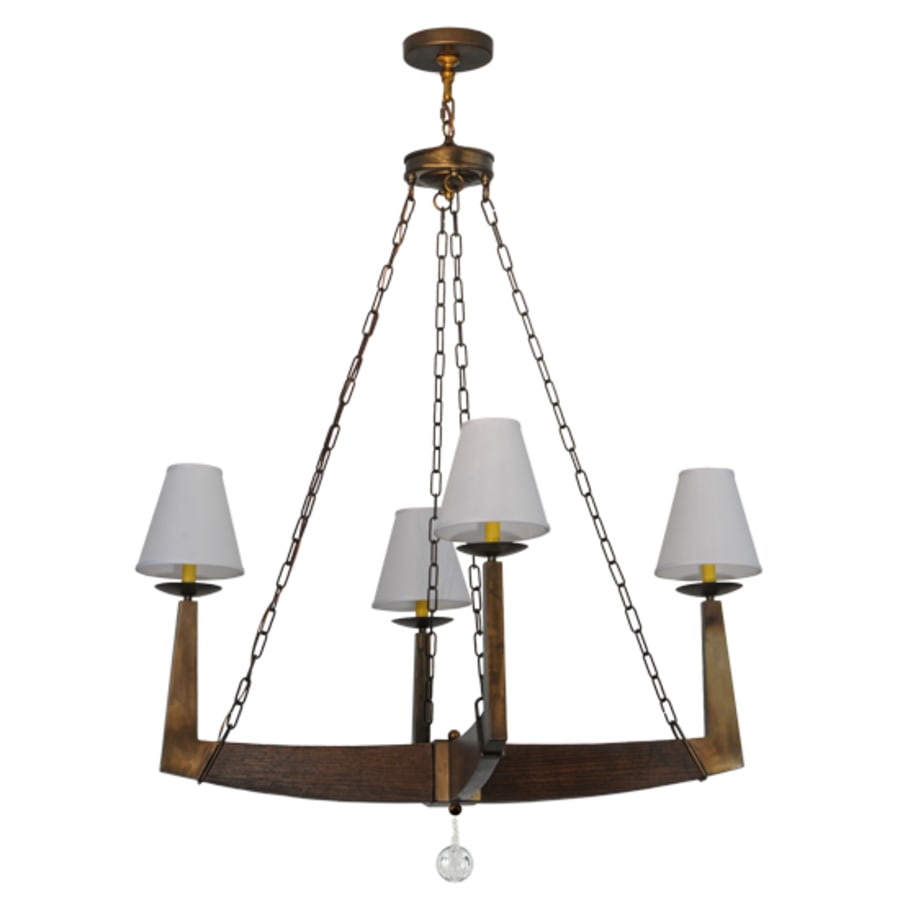 Meyda Tiffany Arendal 4 Light 42" Wide Chandelier