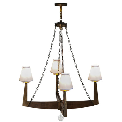 Meyda Tiffany Arendal 4 Light 42" Wide Chandelier