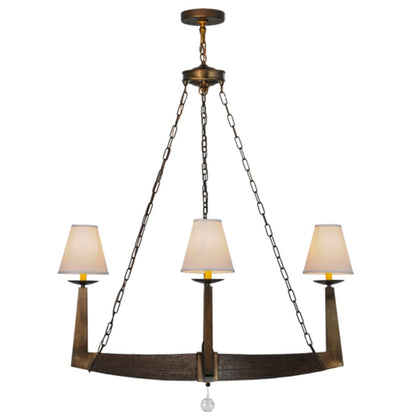 Meyda Tiffany Arendal 4 Light 42" Wide Chandelier
