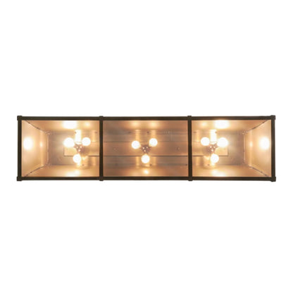 Meyda Tiffany Nadine 9 Light 64" Wide Linear Pendant