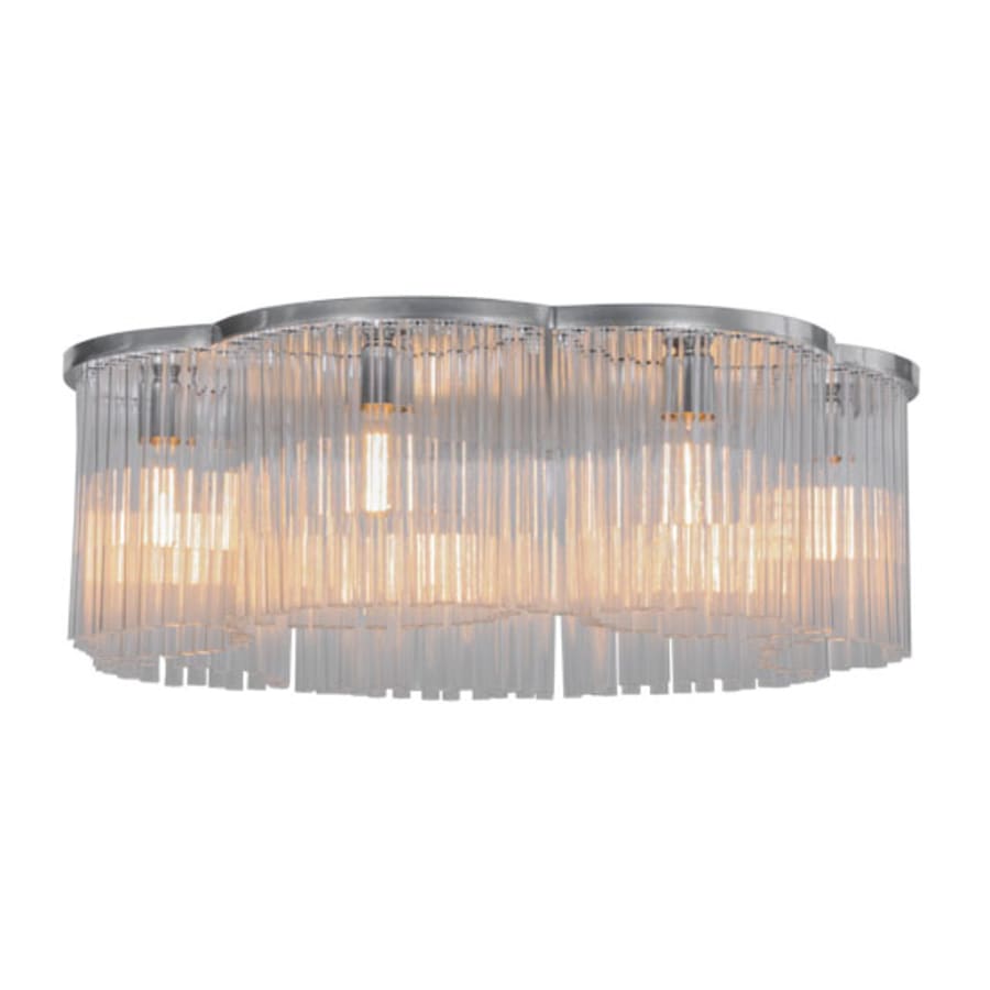 Meyda Tiffany Ivela 7 Light 32" Wide Flush Mount Ceiling Fixture