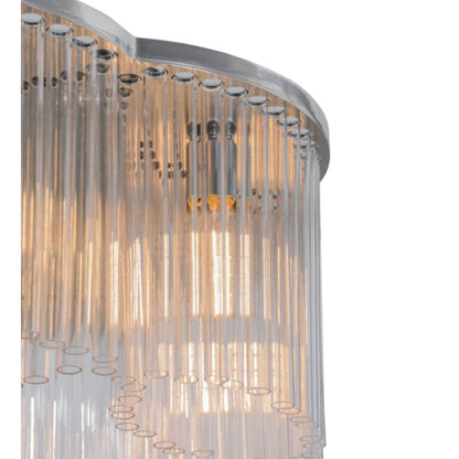 Meyda Tiffany Ivela 7 Light 32" Wide Flush Mount Ceiling Fixture