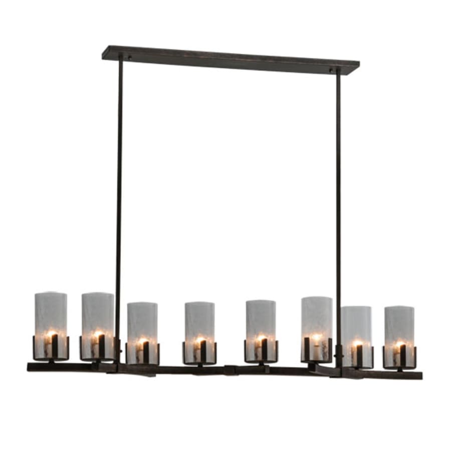 Meyda Tiffany Long Cero 8 Light 53" Wide Linear Chandelier