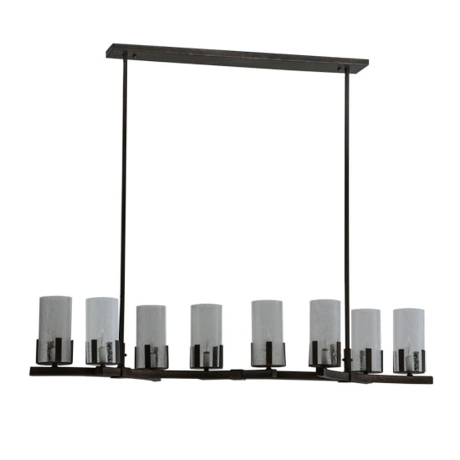Meyda Tiffany Long Cero 8 Light 53" Wide Linear Chandelier