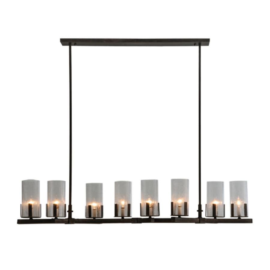 Meyda Tiffany Long Cero 8 Light 53" Wide Linear Chandelier