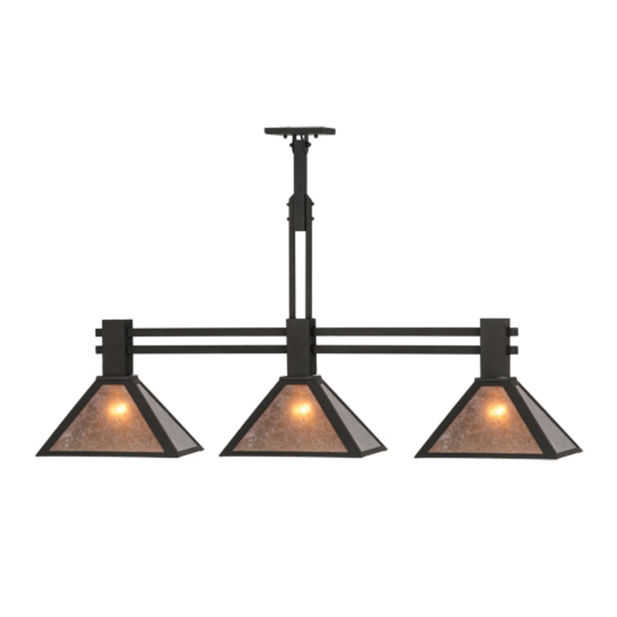 Meyda Tiffany Soffe 3 Light 45" Wide Linear Pendant