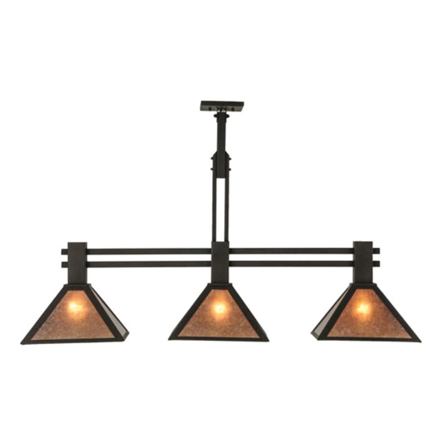 Meyda Tiffany Soffe 3 Light 45" Wide Linear Pendant