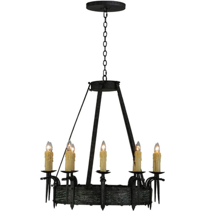 Meyda Tiffany Costello 10 Light 36" Wide Taper Candle Style Chandelier