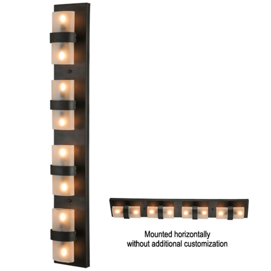 Meyda Tiffany Toren 8 Light 40" Tall Wall Sconce