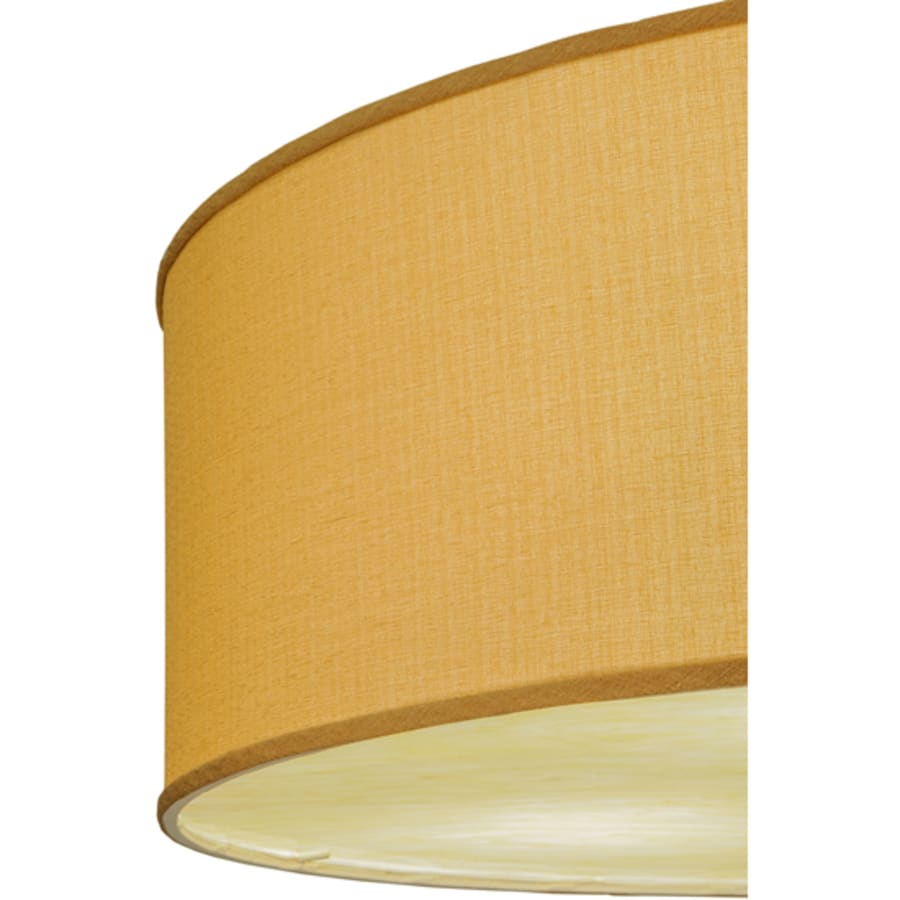 Meyda Tiffany Cilindro Honey Bombay 3 Light 36" Wide Semi-Flush Drum Ceiling Fixture