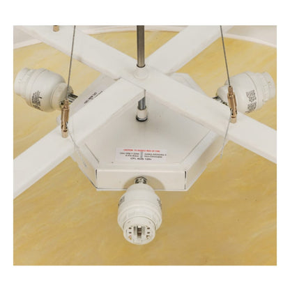 Meyda Tiffany Cilindro Honey Bombay 3 Light 36" Wide Semi-Flush Drum Ceiling Fixture