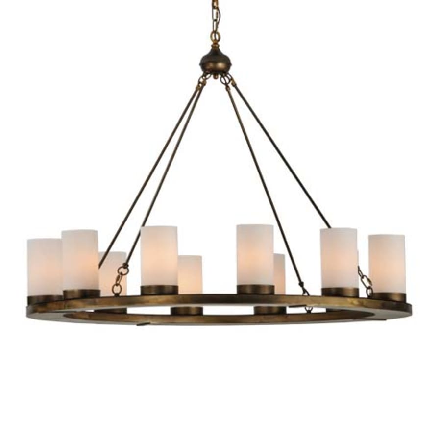 Meyda Tiffany Loxley 12 Light 48" Wide Ring Chandelier