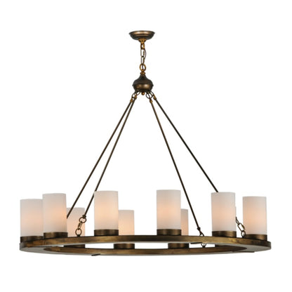 Meyda Tiffany Loxley 12 Light 48" Wide Ring Chandelier