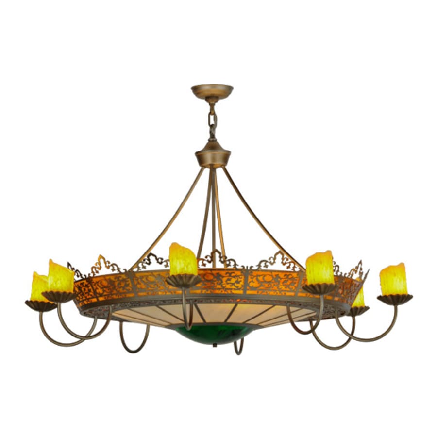 Meyda Tiffany Stanley 20 Light 47" Wide Pillar Candle Style Chandelier