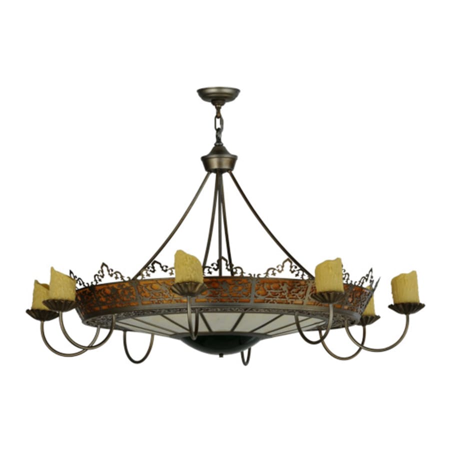 Meyda Tiffany Stanley 20 Light 47" Wide Pillar Candle Style Chandelier