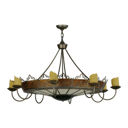 Meyda Tiffany Stanley 20 Light 47" Wide Pillar Candle Style Chandelier