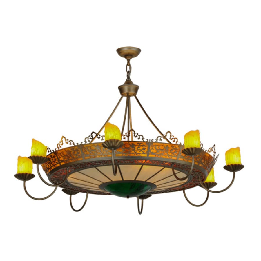 Meyda Tiffany Stanley 20 Light 47" Wide Pillar Candle Style Chandelier