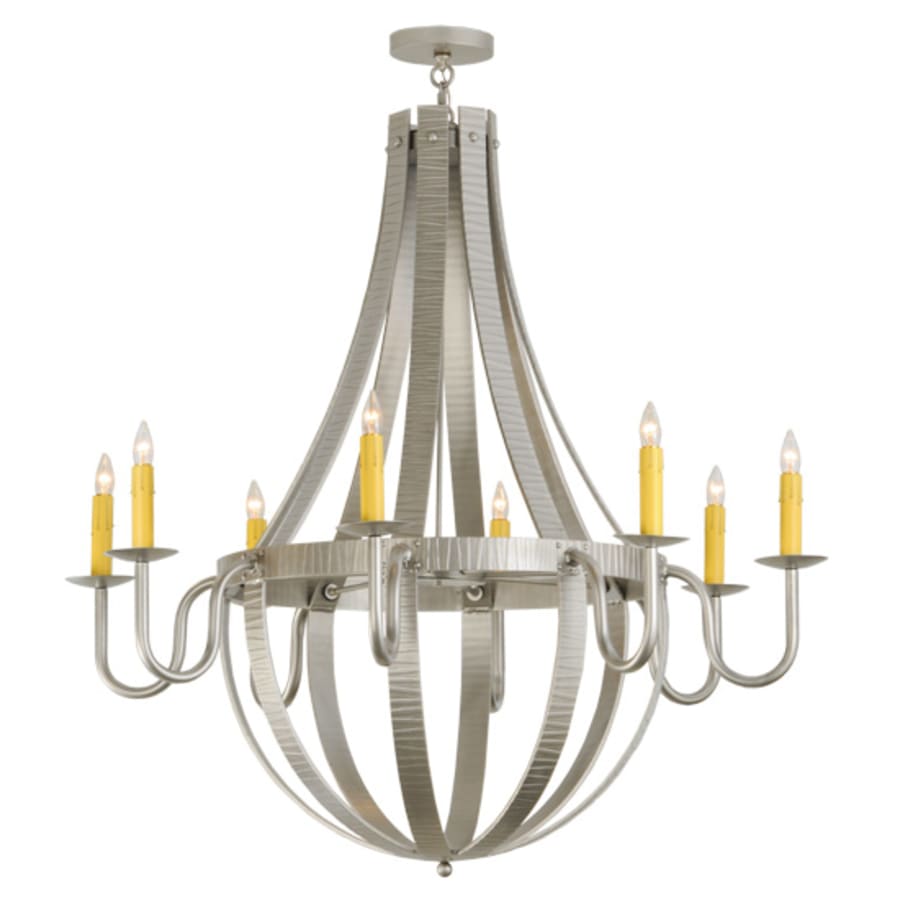 Meyda Tiffany Barrel Stave Metallo 8 Light 48" Wide Taper Candle Empire Chandelier