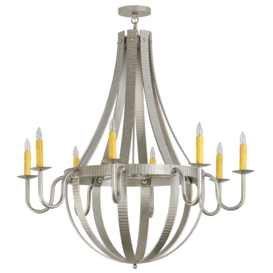 Meyda Tiffany Barrel Stave Metallo 8 Light 48" Wide Taper Candle Empire Chandelier
