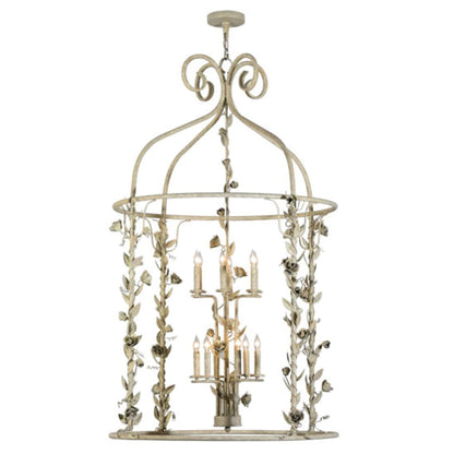 Meyda Tiffany Rosa 12 Light 42" Wide Taper Candle Pendant