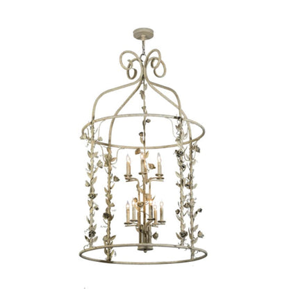 Meyda Tiffany Rosa 12 Light 42" Wide Taper Candle Pendant