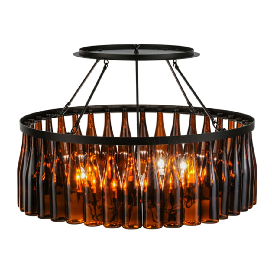 Meyda Tiffany Tuscan Vineyard 12 Light 38" Wide Ring Chandelier