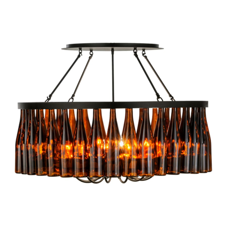 Meyda Tiffany Tuscan Vineyard 12 Light 38" Wide Ring Chandelier